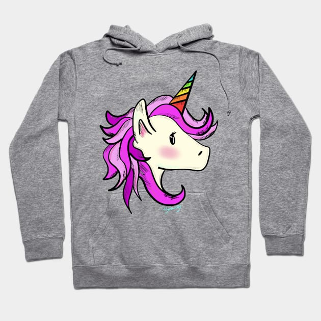 Unicorn-T Hoodie by Mr_Bentley